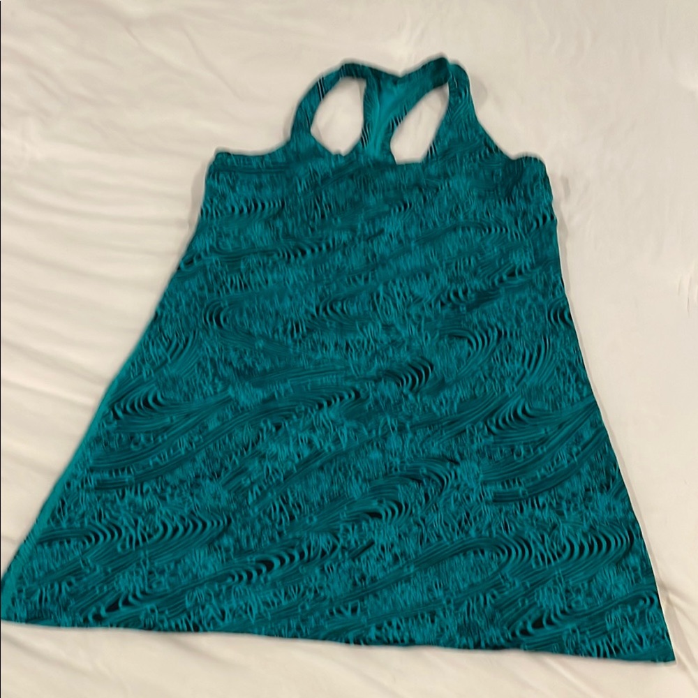 Lululemon Cool Racerback II Teal Women's Tank Top